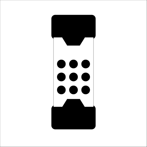 BLACKCRAFT-Schonhammer, mit bruchsicherem Stahlrohrstiel, PUR ummantelt und ergonomisch geformtem, rutschsicherem Griff | D=60 mm | 3379.060