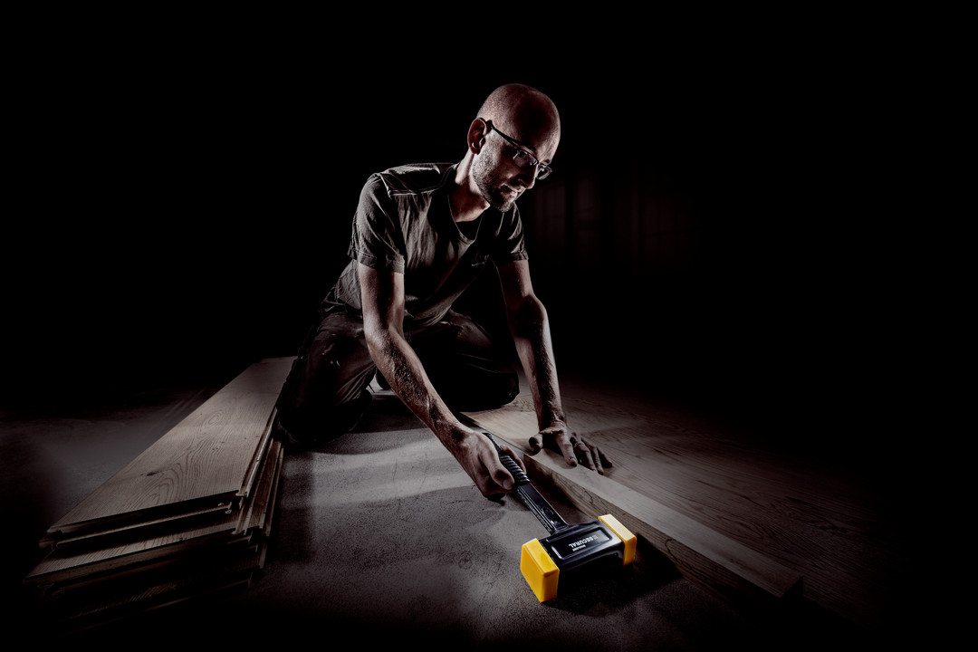 SECURAL-Schonhammer, Kopf und Stiel bruchsicher aus einem Stück Stahl, Schlageinsätze rechteckig | L=35 mm / B=45 mm | 3380.045